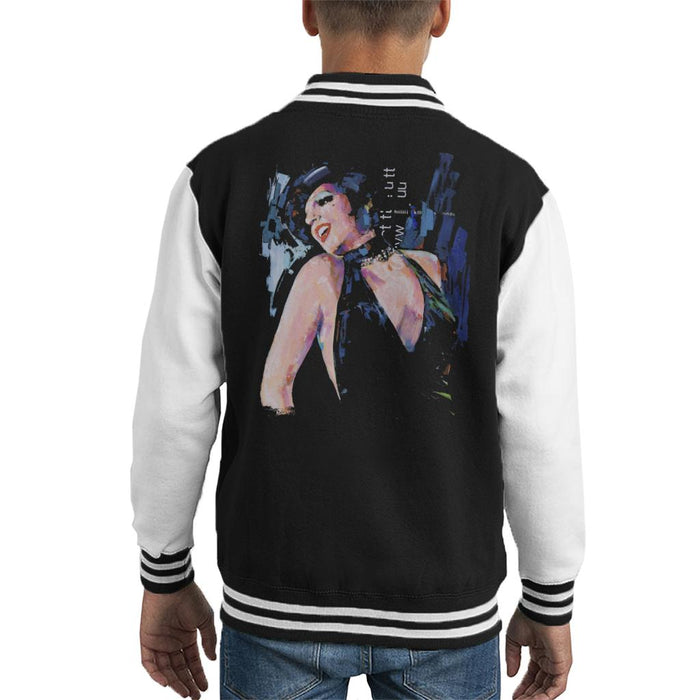 Sidney Maurer Original Portrait Of Liza Minnelli Cabaret Kid's Varsity Jacket