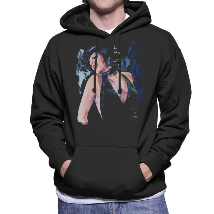 Sidney Maurer Original Portrait Of Liza Minnelli Cabaret Men's Hooded Sweatshirt