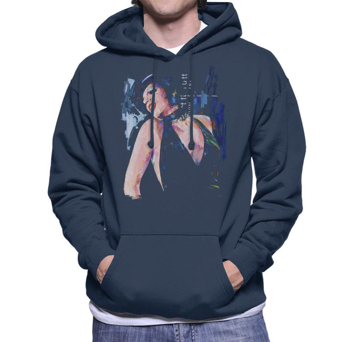 Sidney Maurer Original Portrait Of Liza Minnelli Cabaret Men's Hooded Sweatshirt