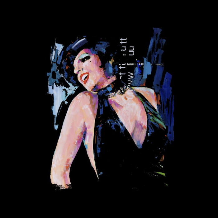 Sidney Maurer Original Portrait Of Liza Minnelli Cabaret Men's Hooded Sweatshirt