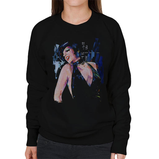 Sidney Maurer Original Portrait Of Liza Minnelli Cabaret Women's Sweatshirt