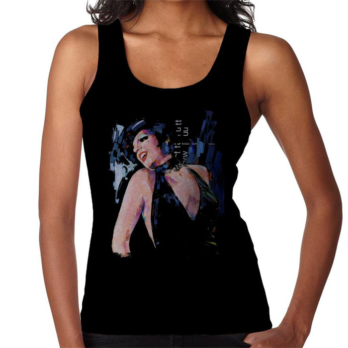 Sidney Maurer Original Portrait Of Liza Minnelli Cabaret Women's Vest