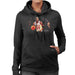 Sidney Maurer Original Portrait Of Basketballer Michael Jordan Women's Hooded Sweatshirt