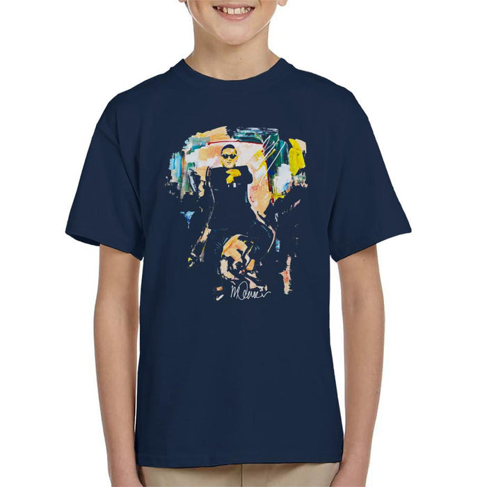 Sidney Maurer Original Portrait Of Psy Gangnam Style Kid's T-Shirt