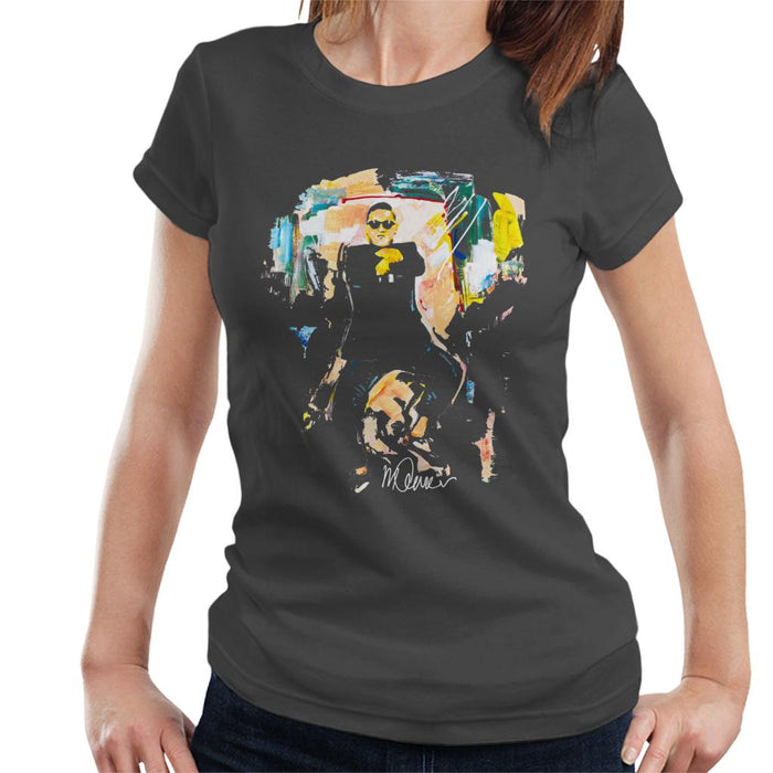 Sidney Maurer Original Portrait Of Psy Gangnam Style Women's T-Shirt