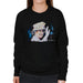 Sidney Maurer Original Portrait Of Queen Elizabeth Floral Hat Women's Sweatshirt