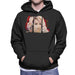 Sidney Maurer Original Portrait Of Rita Ora Pink Hair Men's Hooded Sweatshirt
