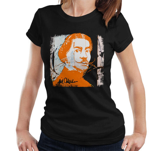 Sidney Maurer Original Portrait Of Artist Salvador Dali Women's T-Shirt