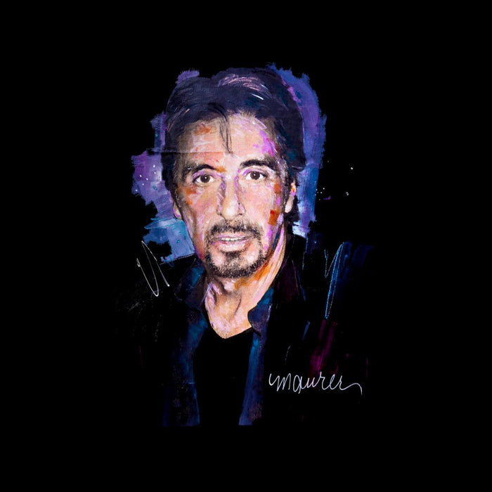 Sidney Maurer Original Portrait Of Al Pacino Goatee Women's Sweatshirt