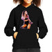 Sidney Maurer Original Portrait Of Ariana Grande Cat Ears Kid's Hooded Sweatshirt