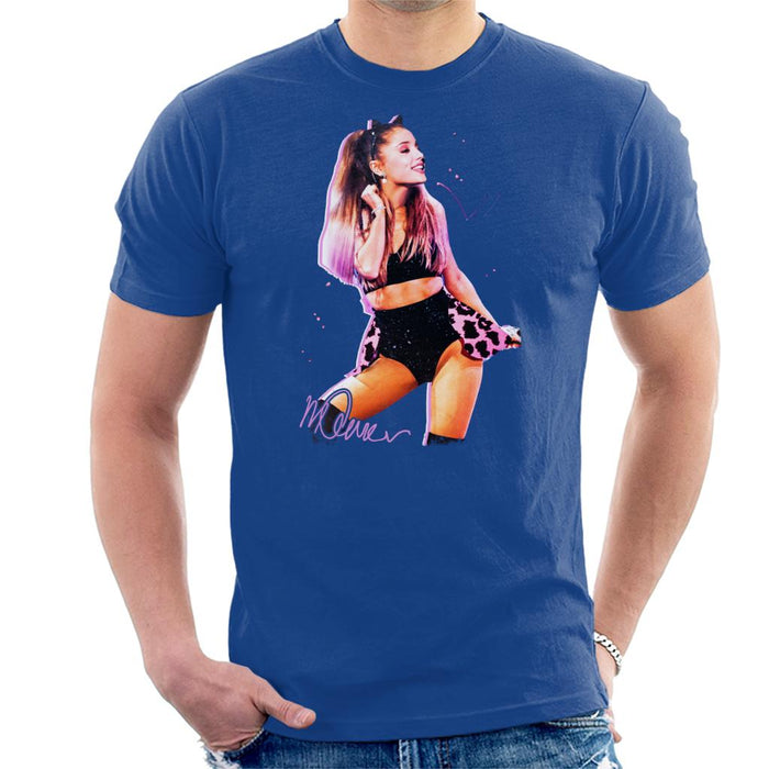 Sidney Maurer Original Portrait Of Ariana Grande Cat Ears Men's T-Shirt