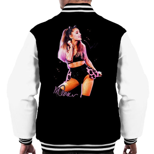 Sidney Maurer Original Portrait Of Ariana Grande Cat Ears Men's Varsity Jacket