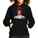 Sidney Maurer Original Portrait Of David Bowie Aladdin Sane Kid's Hooded Sweatshirt