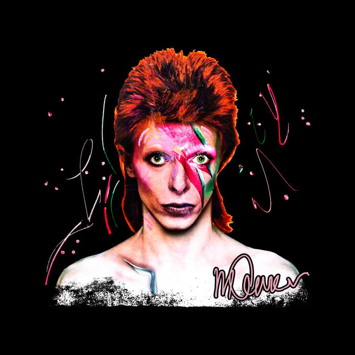 Sidney Maurer Original Portrait Of David Bowie Aladdin Sane Men's Varsity Jacket