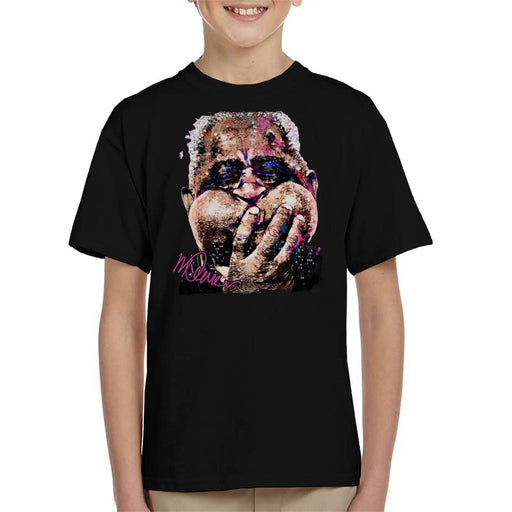 Sidney Maurer Original Portrait Of Trumpeter Dizzy Gillespie Kid's T-Shirt