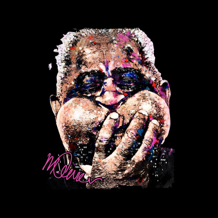 Sidney Maurer Original Portrait Of Trumpeter Dizzy Gillespie Men's T-Shirt