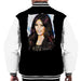 Sidney Maurer Original Portrait Of Kim Kardashian Smiling Men's Varsity Jacket