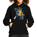 Sidney Maurer Original Portrait Of Magic Johnson Lakers Vs Celtics Kid's Hooded Sweatshirt