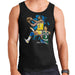 Sidney Maurer Original Portrait Of Magic Johnson Lakers Vs Celtics Men's Vest
