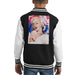 Sidney Maurer Original Portrait Of Marilyn Monroe Pearl Necklace Kid's Varsity Jacket