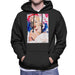 Sidney Maurer Original Portrait Of Marilyn Monroe Pearl Necklace Men's Hooded Sweatshirt