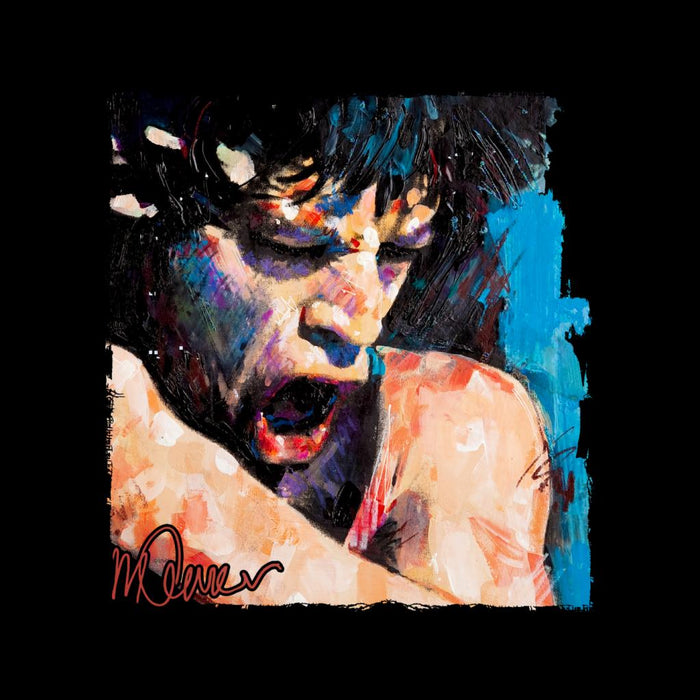 Sidney Maurer Original Portrait Of Mick Jagger Shouting Men's Sweatshirt