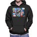 Sidney Maurer Original Portrait Of Pablo Picasso With Artwork Men's Hooded Sweatshirt