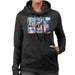 Sidney Maurer Original Portrait Of Pablo Picasso With Artwork Women's Hooded Sweatshirt