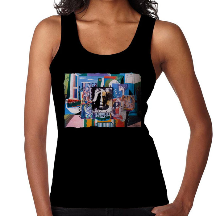 Sidney Maurer Original Portrait Of Pablo Picasso With Artwork Women's Vest