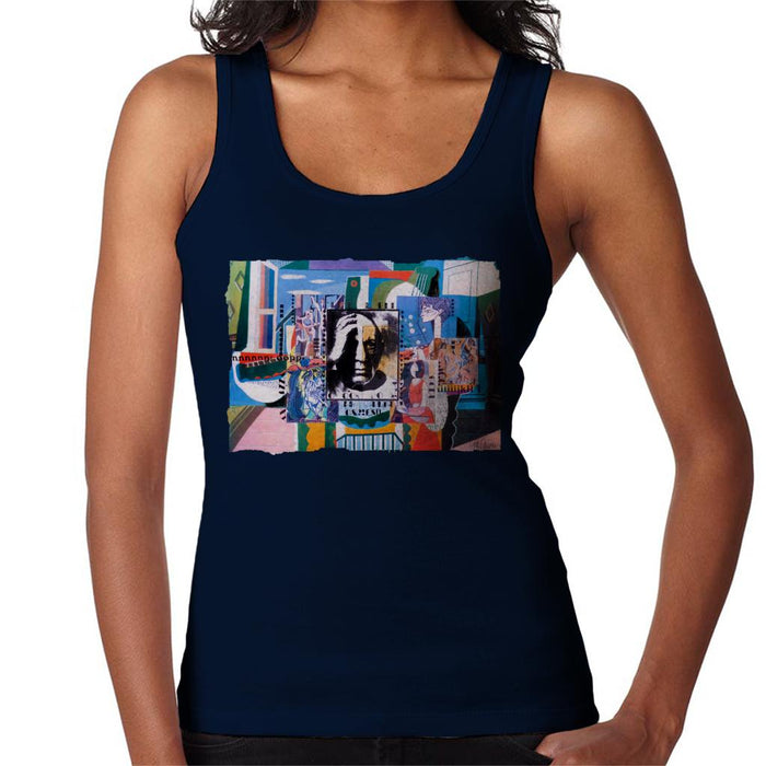 Sidney Maurer Original Portrait Of Pablo Picasso With Artwork Women's Vest