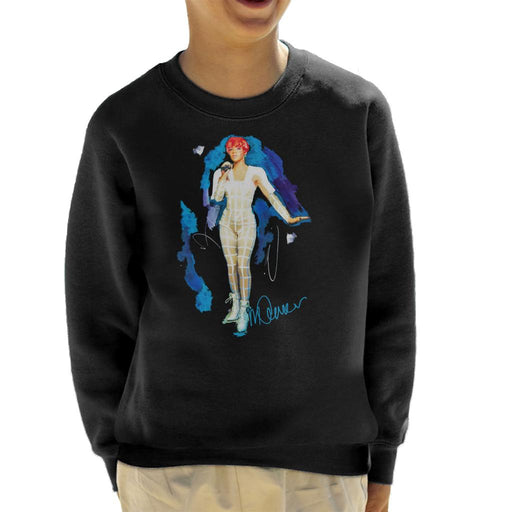 Sidney Maurer Original Portrait Of Rihanna Cut Out Outfit Kid's Sweatshirt