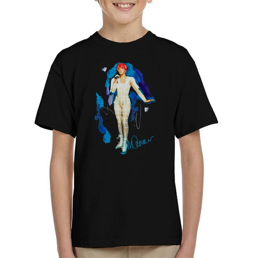 Sidney Maurer Original Portrait Of Rihanna Cut Out Outfit Kid's T-Shirt