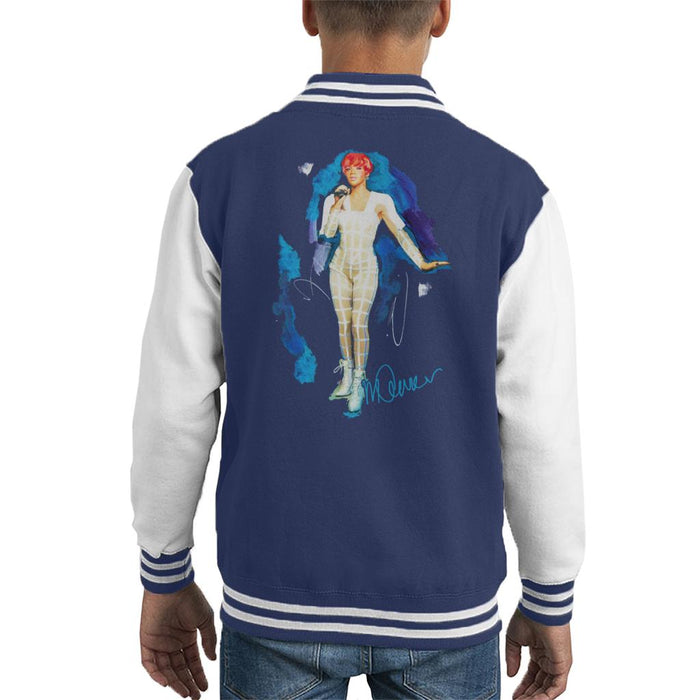 Sidney Maurer Original Portrait Of Rihanna Cut Out Outfit Kid's Varsity Jacket