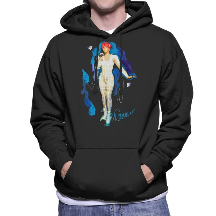 Sidney Maurer Original Portrait Of Rihanna Cut Out Outfit Men's Hooded Sweatshirt