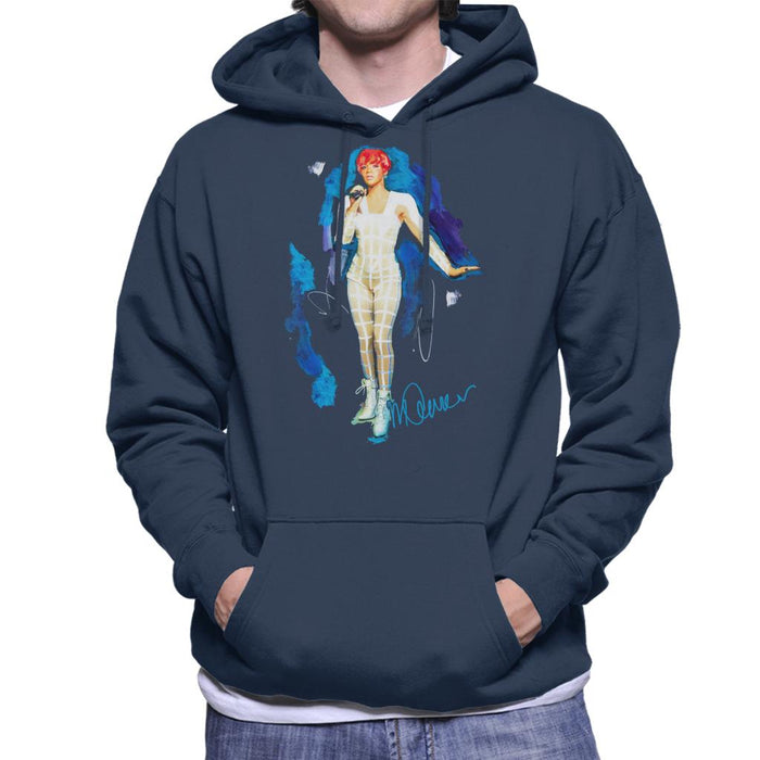 Sidney Maurer Original Portrait Of Rihanna Cut Out Outfit Men's Hooded Sweatshirt
