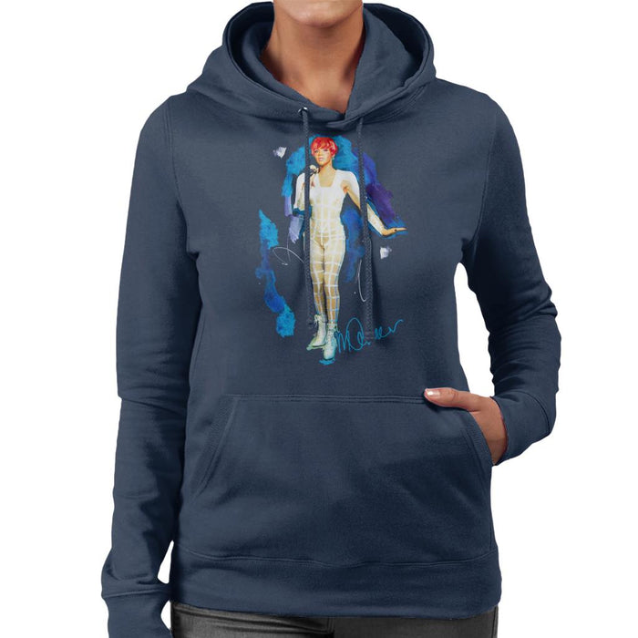 Sidney Maurer Original Portrait Of Rihanna Cut Out Outfit Women's Hooded Sweatshirt