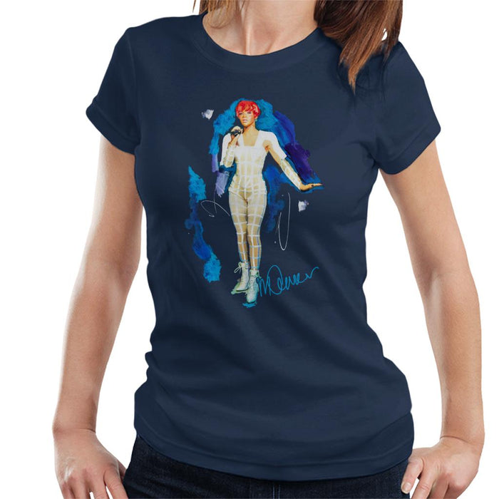 Sidney Maurer Original Portrait Of Rihanna Cut Out Outfit Women's T-Shirt
