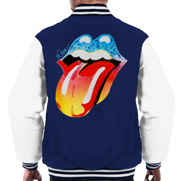 Sidney Maurer Original Portrait Of Rolling Stones Forty Licks Art Men's Varsity Jacket
