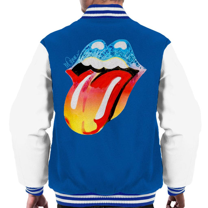 Sidney Maurer Original Portrait Of Rolling Stones Forty Licks Art Men's Varsity Jacket