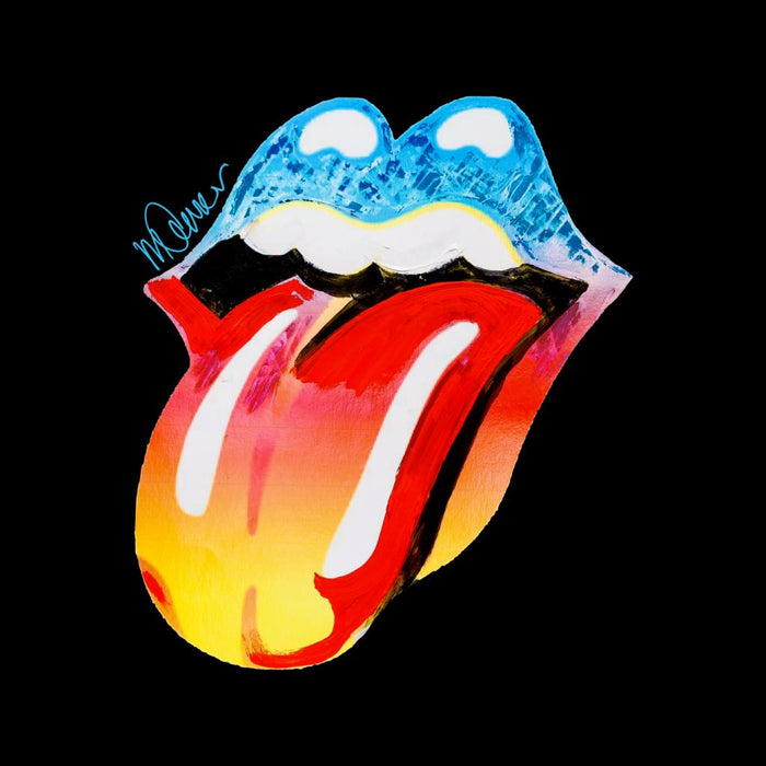 Sidney Maurer Original Portrait Of Rolling Stones Forty Licks Art Kid's Varsity Jacket