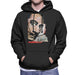 Sidney Maurer Original Portrait Of Salvador Dali Moustache Men's Hooded Sweatshirt