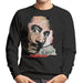 Sidney Maurer Original Portrait Of Salvador Dali Moustache Men's Sweatshirt