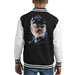 Sidney Maurer Original Portrait Of Steven Spielberg Baseball Cap Glasses Kid's Varsity Jacket