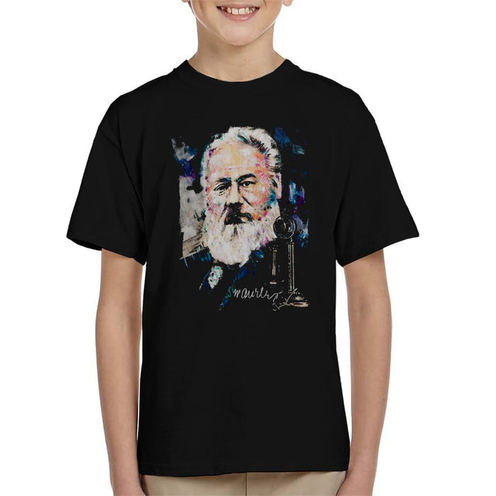 Sidney Maurer Original Portrait Of Alexander Graham Bell Kid's T-Shirt