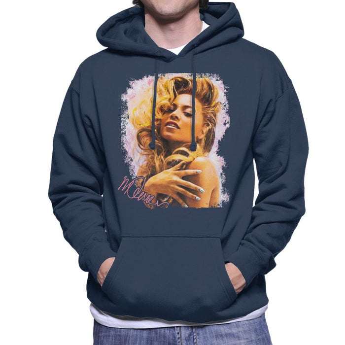 Sidney Maurer Original Portrait Of Singer Beyonce Shiny Nails Men's Hooded Sweatshirt