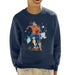 Sidney Maurer Original Portrait Of Football Star Cristiano Ronaldo Kid's Sweatshirt