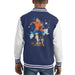 Sidney Maurer Original Portrait Of Football Star Cristiano Ronaldo Kid's Varsity Jacket