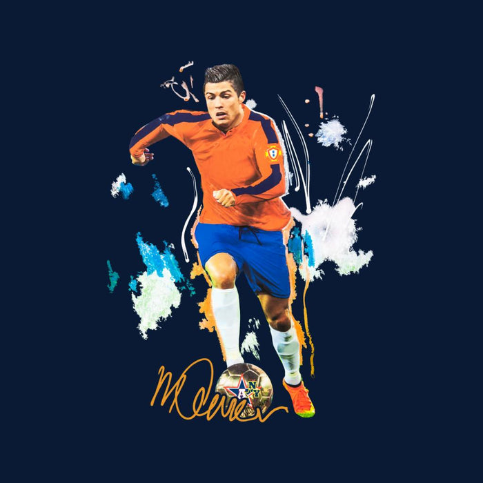 Sidney Maurer Original Portrait Of Football Star Cristiano Ronaldo Women's Vest