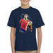 Sidney Maurer Original Portrait Of Portugal Striker Cristiano Ronaldo Kid's T-Shirt