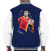 Sidney Maurer Original Portrait Of Portugal Striker Cristiano Ronaldo Men's Varsity Jacket